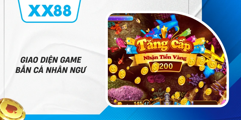 Giao diện game Bắn Cá Nhân Ngư